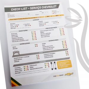 Blocos check list serviços